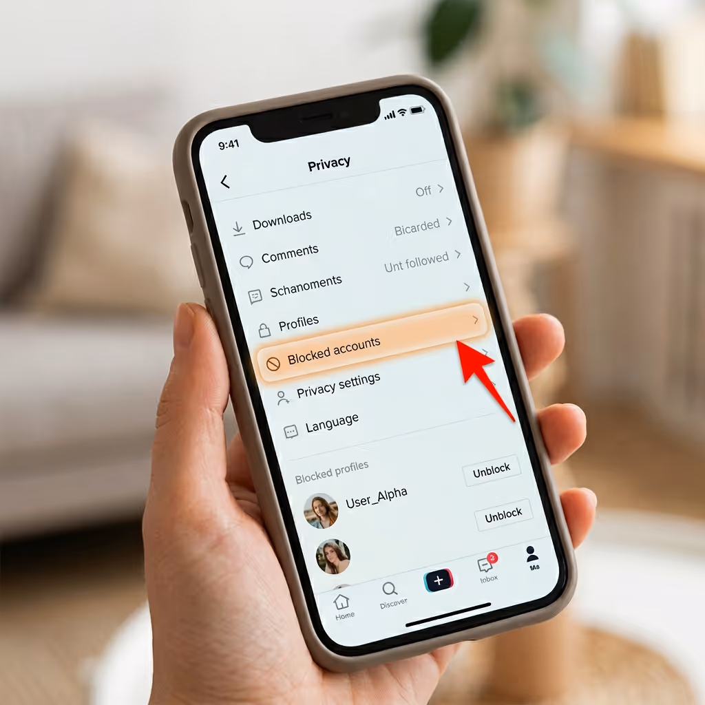 How to block someone on TikTok